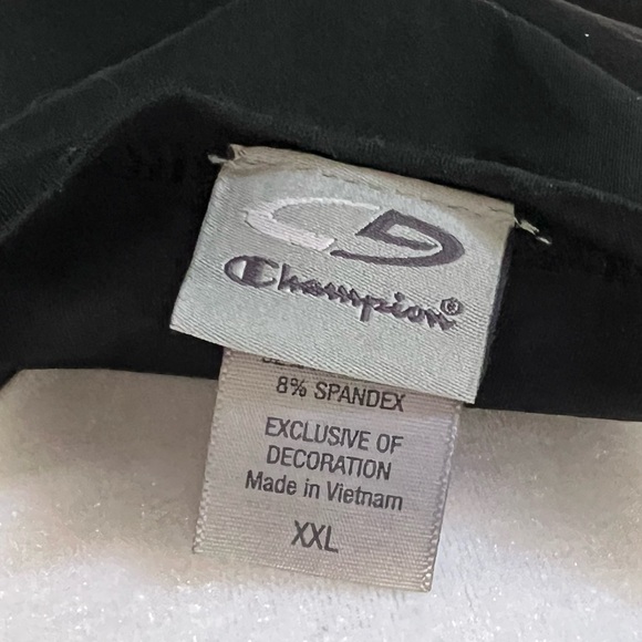 Champion Women’s Black XXL Open Back Workout Shirt - Picture 3 of 4